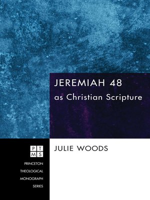 cover image of Jeremiah 48 as Christian Scripture